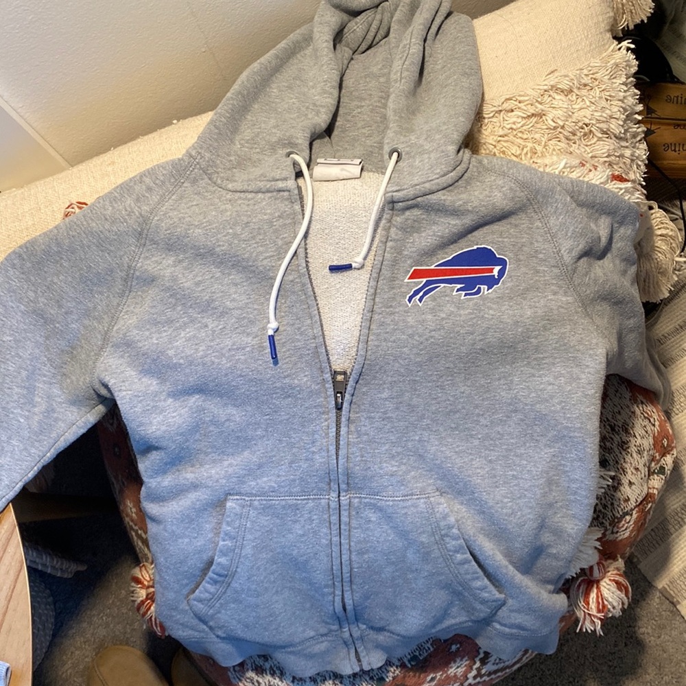 Nike zip up bills hoodie